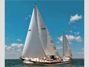 54' LUDERS 1965 AUXILIARY YAWL