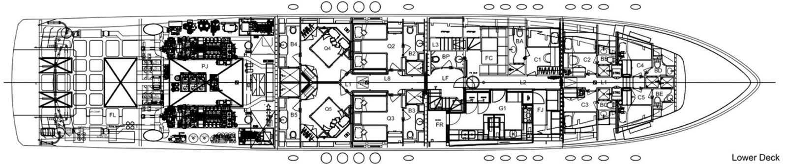 lower deck