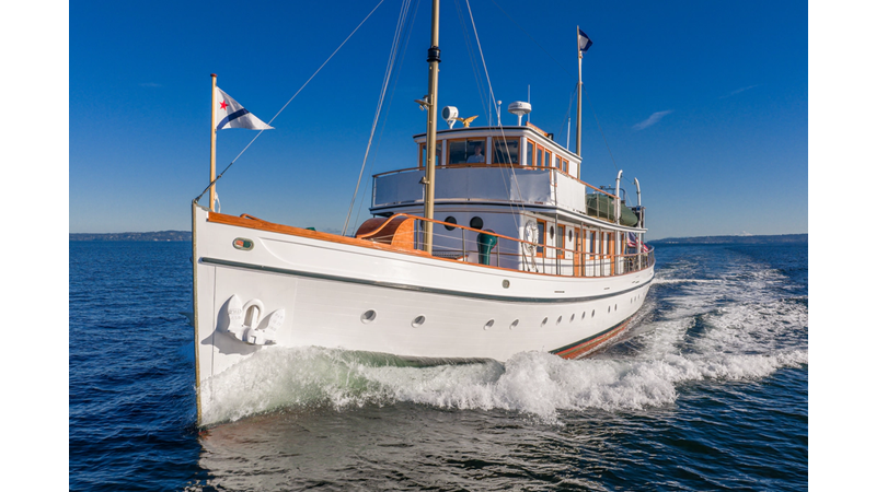 1928 CUSTOM Fan Tail Motor Yacht