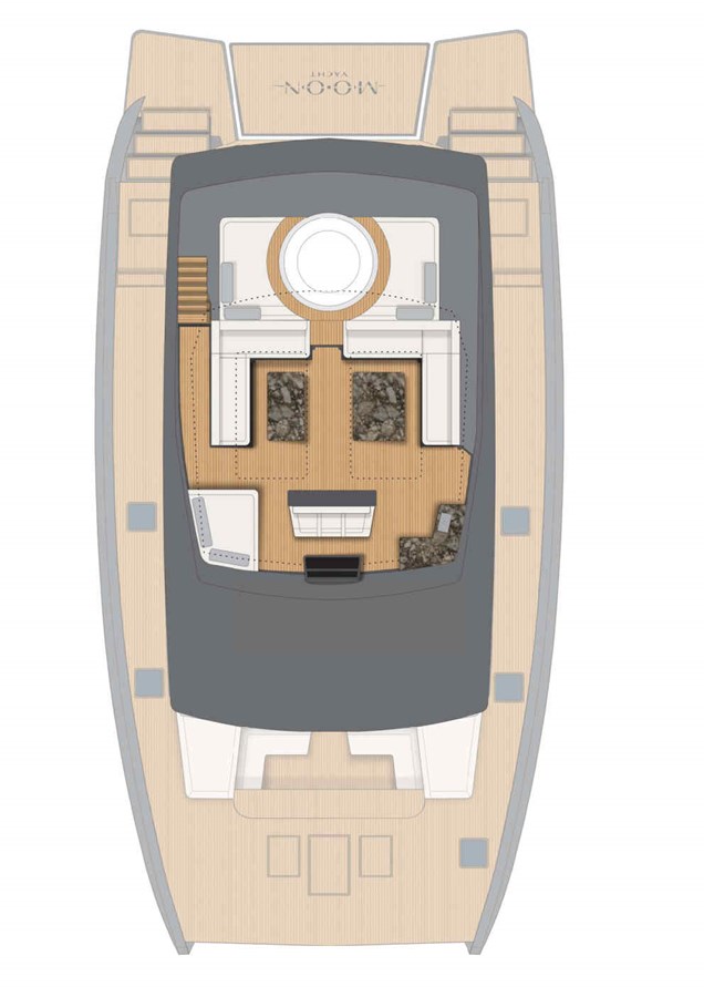 NEW 2026 MOON 60 POWER — 2026 Moon Yachts Moon 60 Power — Genel yerleşim planı 3