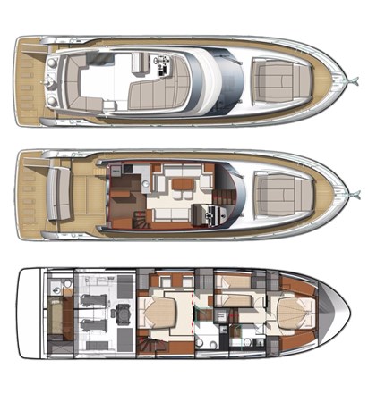 RELENTLESS 2018 Prestige 560 Flybridge Motoryacht