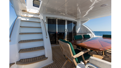 2006 HATTERAS 80 Motor Yacht Skylounge - photo 8