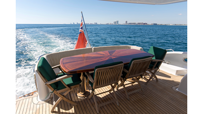 2006 HATTERAS 80 Motor Yacht Skylounge - photo 9