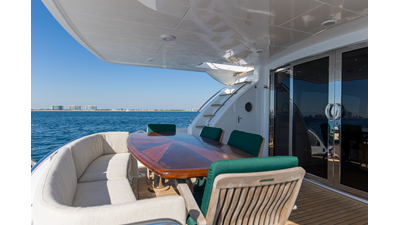 2006 HATTERAS 80 Motor Yacht Skylounge - photo 10