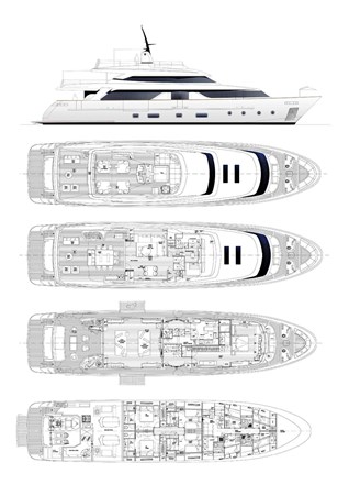 Sanlorenzo SD112 O Layout GA