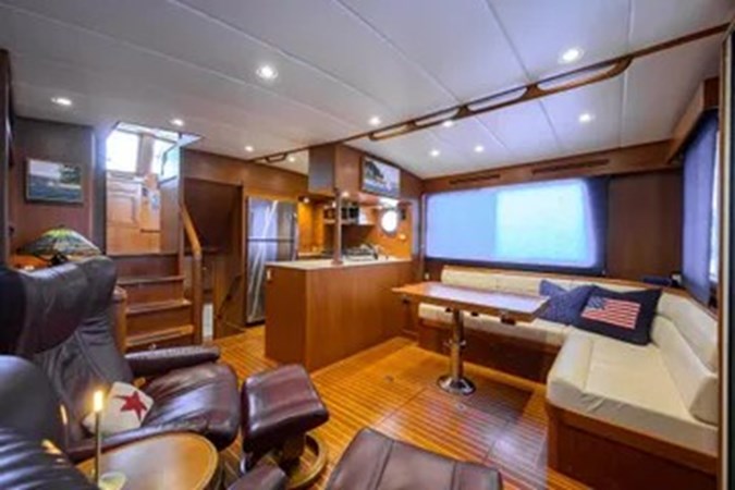 Salon looking to starboard and forward