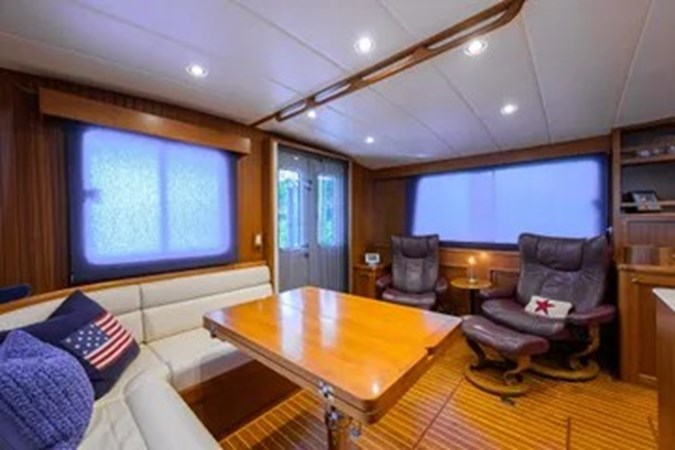 Salon looking aft and to port