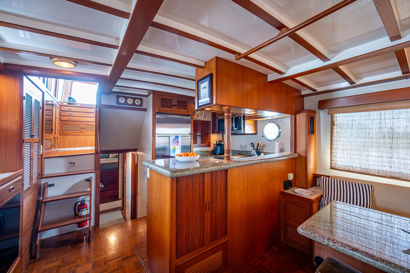 Galley &amp; Stairs to Pilothouse &amp; Stateroomsjpg