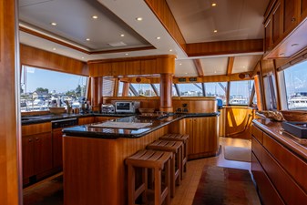 2005 WEST BAY 86 Raised Pilothouse  - photo 24