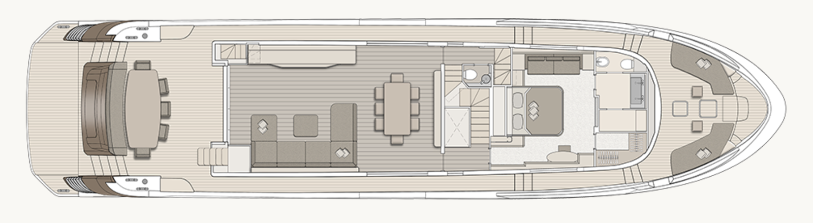 VIVALDI — 2018 Monte Carlo Yachts MCY96 — Genel yerleşim planı 2
