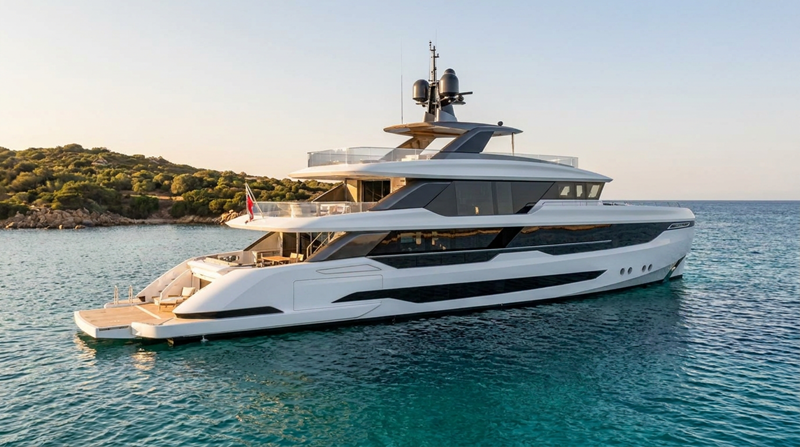 120 ft / 37 m with Side Garage and Beach Club