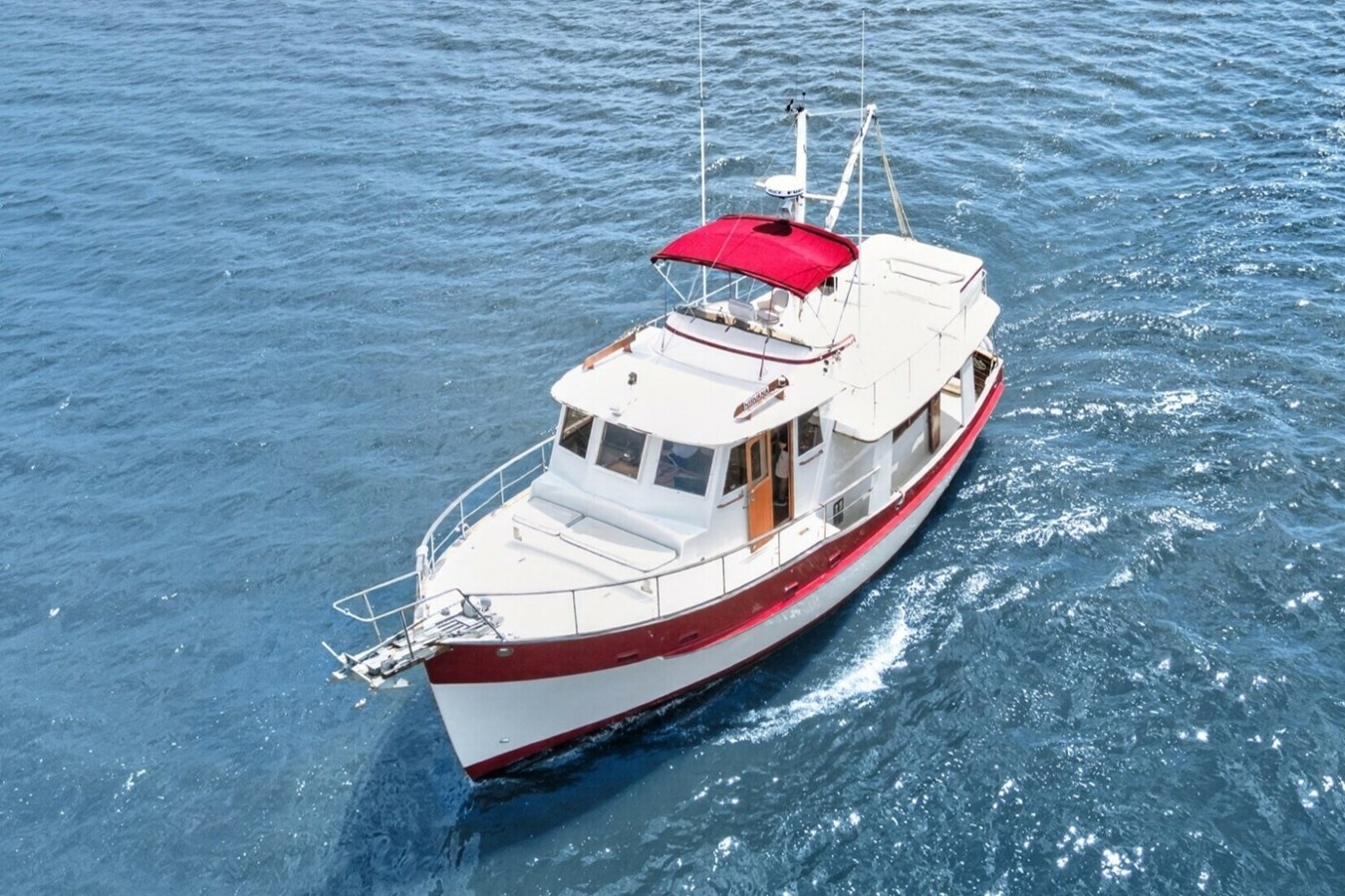 42-foot Kadey Krogen trawler Nirvana for sale, lying Charleston, South Carolina