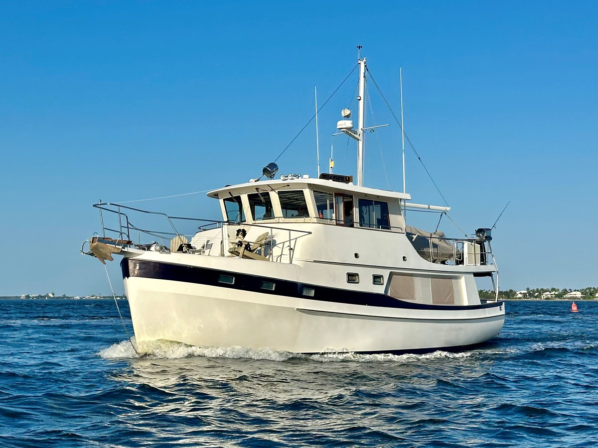 48-foot Krogen trawler Dream Weaver for sale, lying Indiantown, Florida