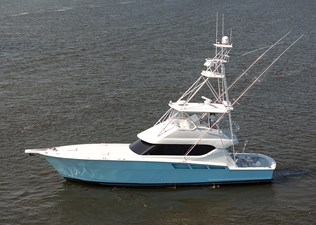 2001 HATTERAS 55 Convertible - photo 47