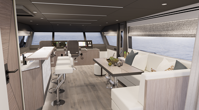 2027 HORIZON YACHTS Horizon FD85s-620 / AVAIABLE SPRING 2027 - photo 6