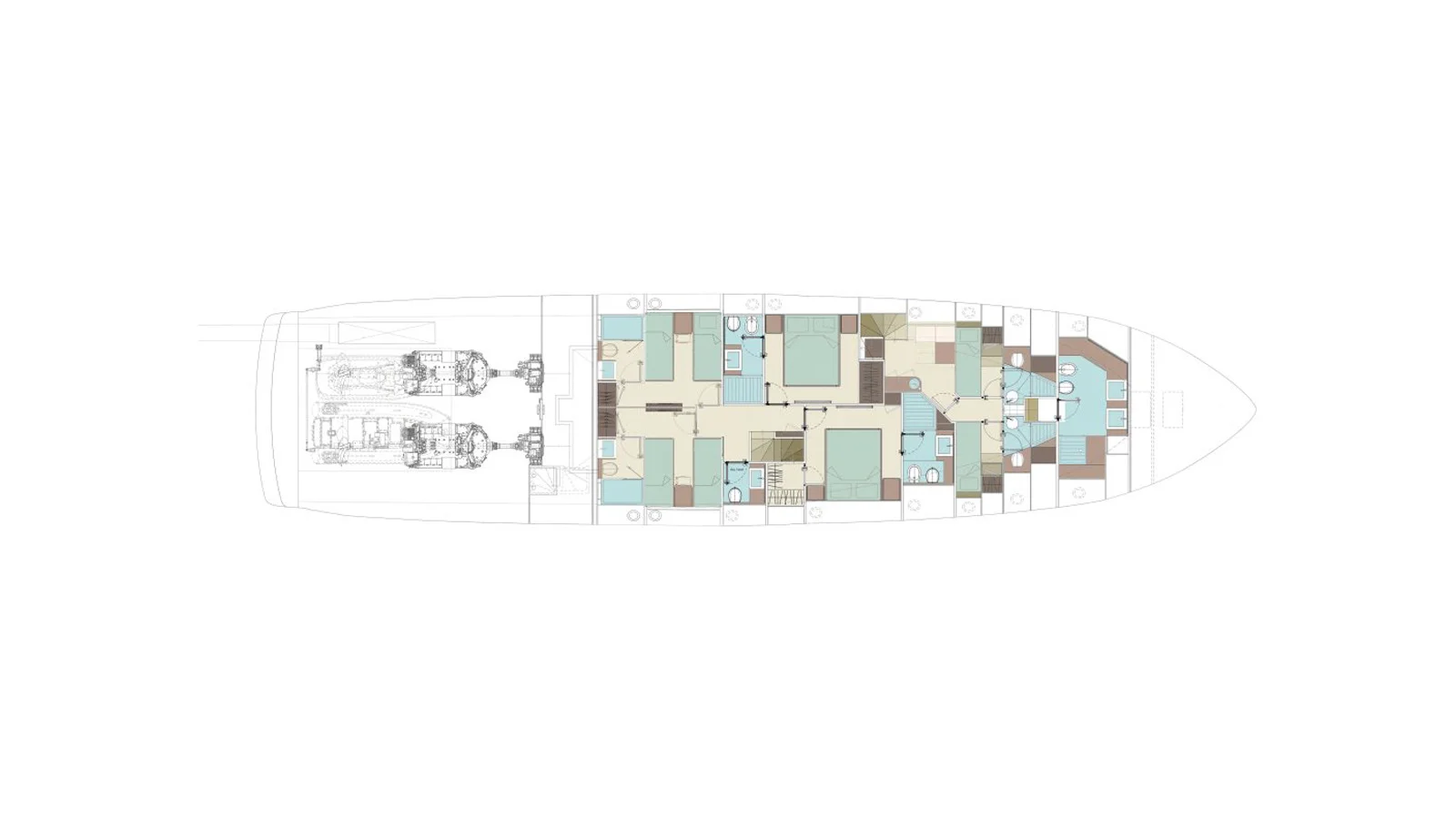 4SEAS — 2024 Riva Yacht 90 Argo — Genel yerleşim planı 2
