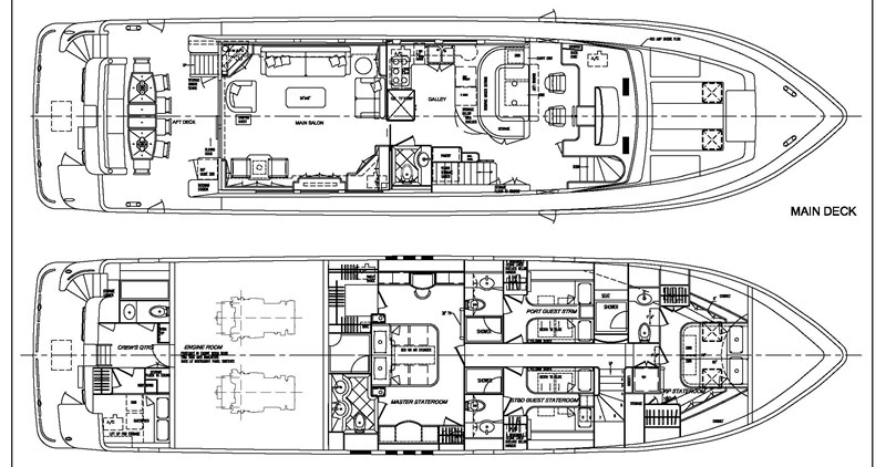 Main and Lower Deck