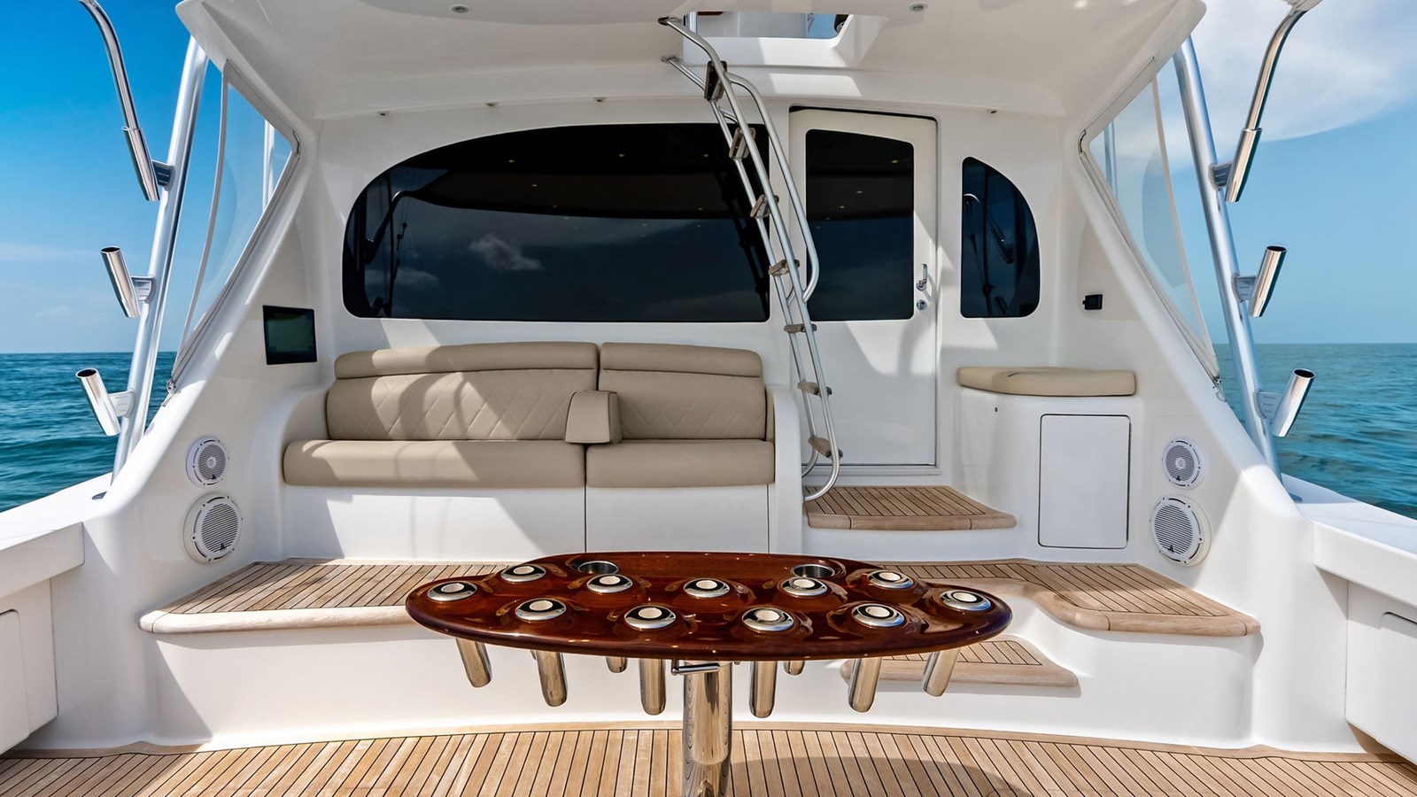 Aft Deck with Seating Area