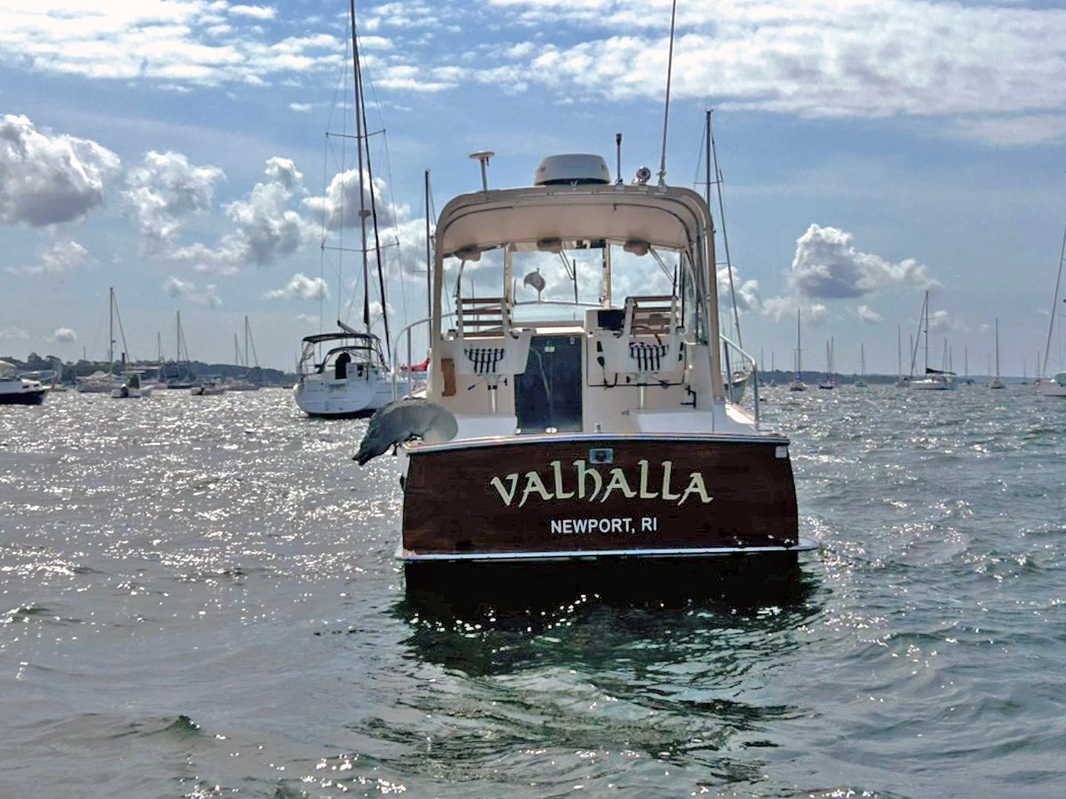 2000 LEGACY YACHTS 28 Express Cruiser — photograph 5