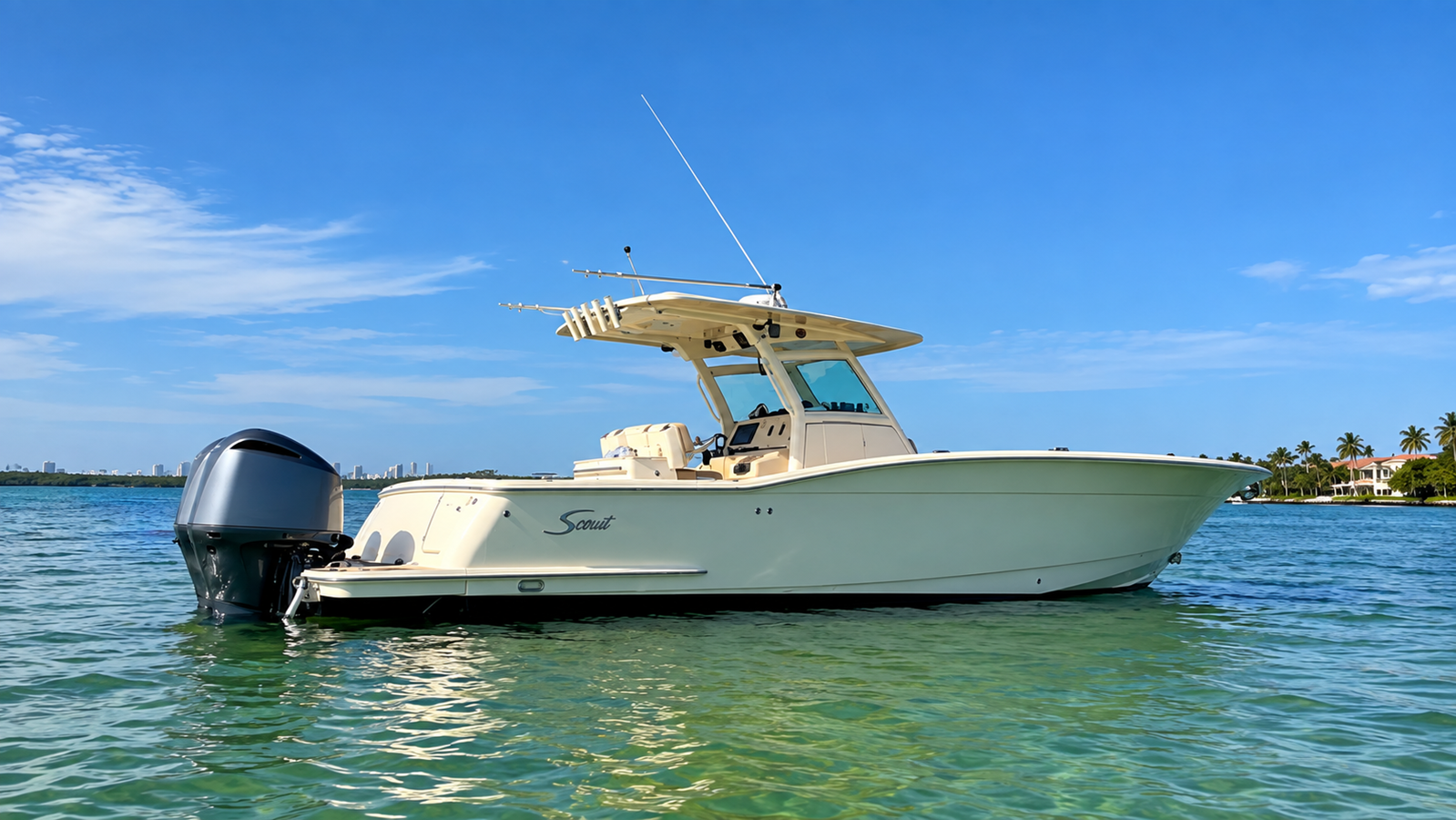 2014 Scout Boats Scout 320 LXF — fotoğraf 2
