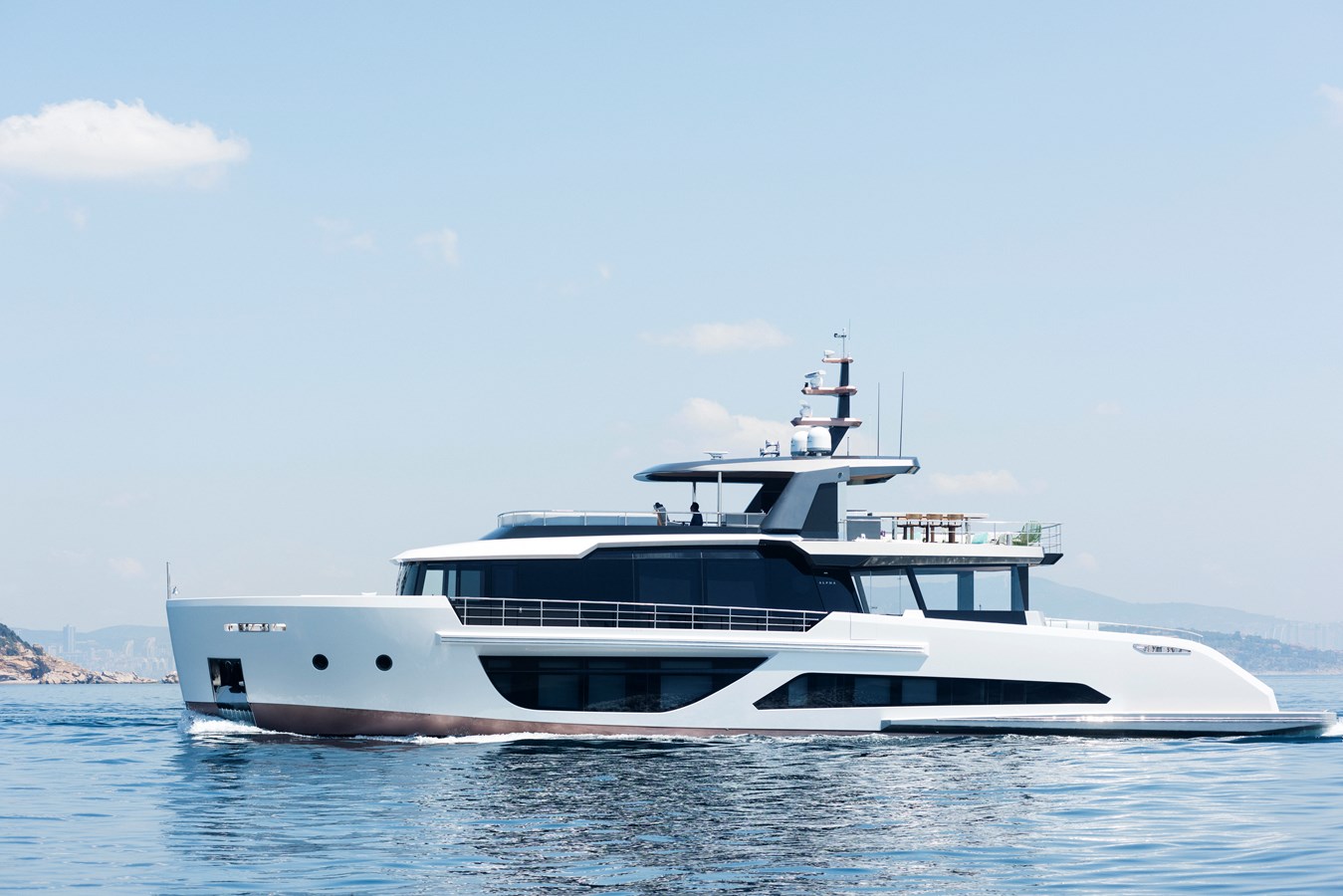 SAINT V luxury motor yacht