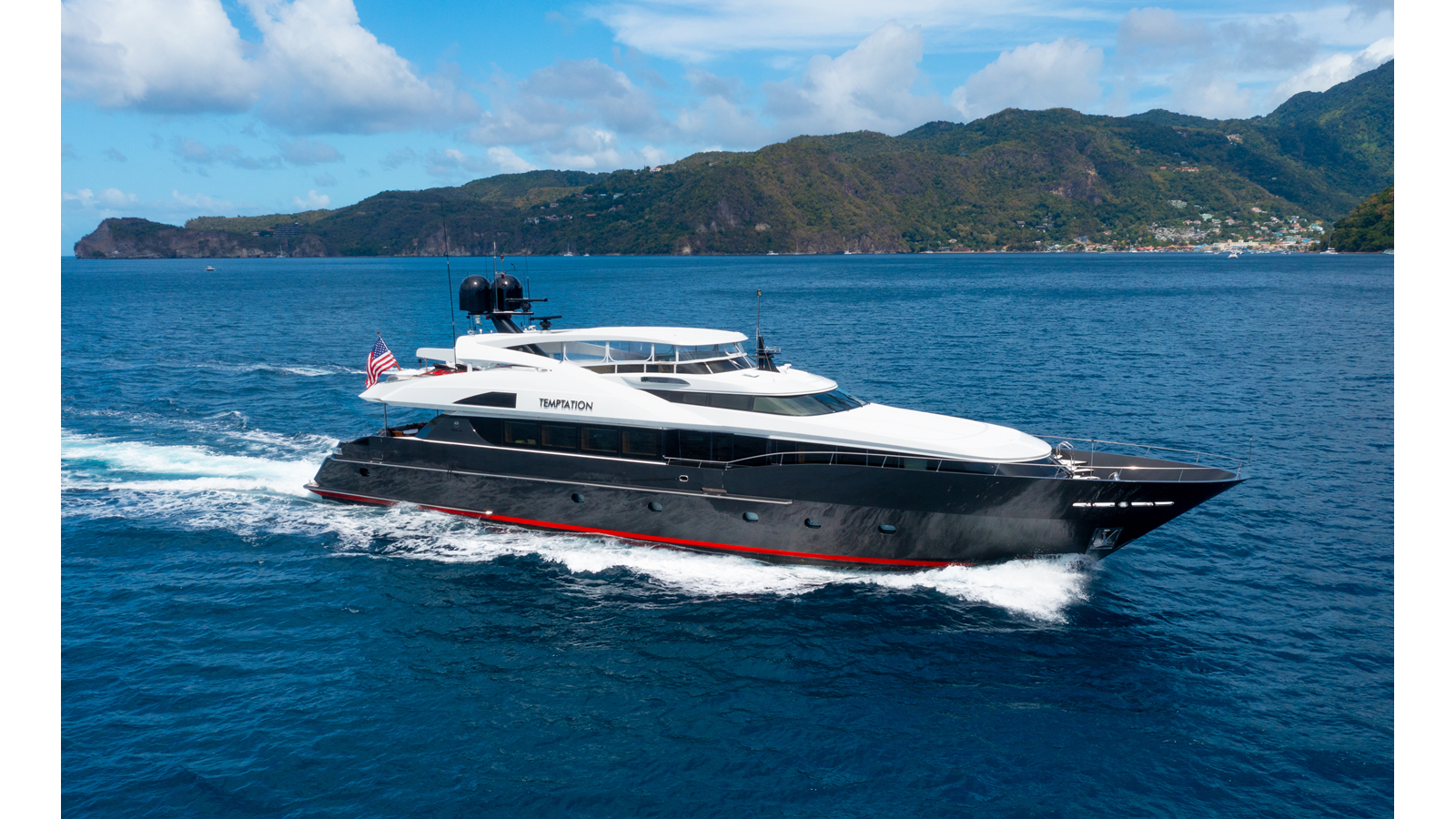 TEMPTATION — 2005 Palmer Johnson Raised Pilothouse
