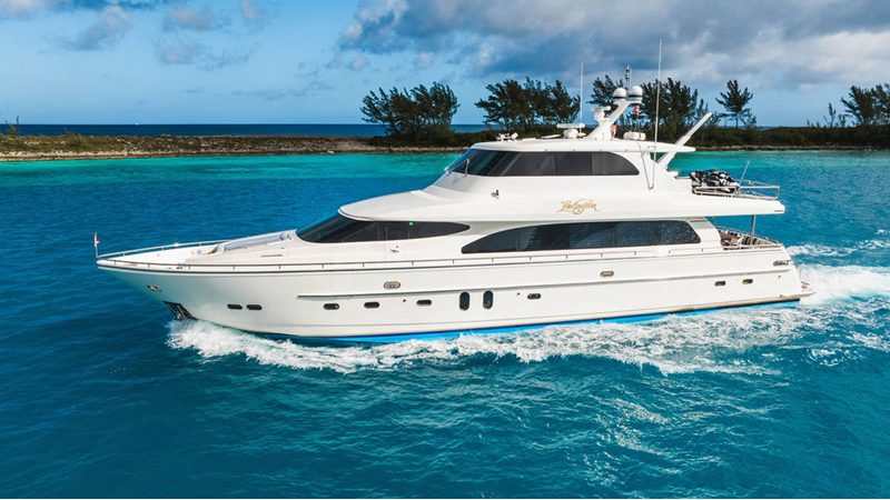 2007 HORIZON YACHTS Enclosed Flybridge