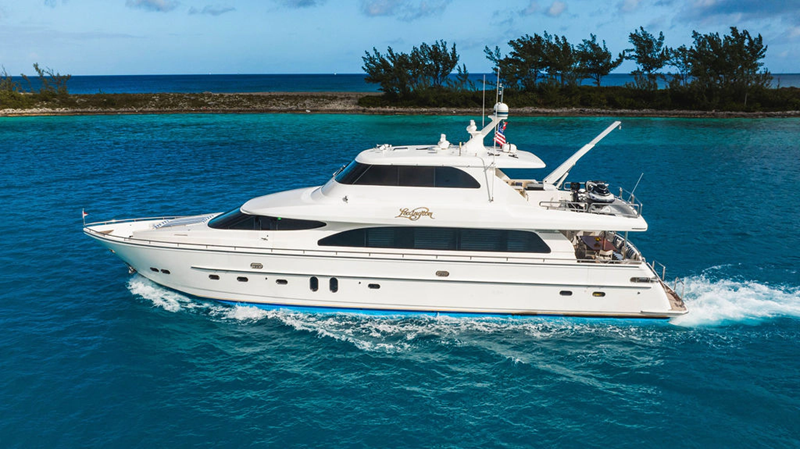 2007 HORIZON YACHTS Enclosed Flybridge