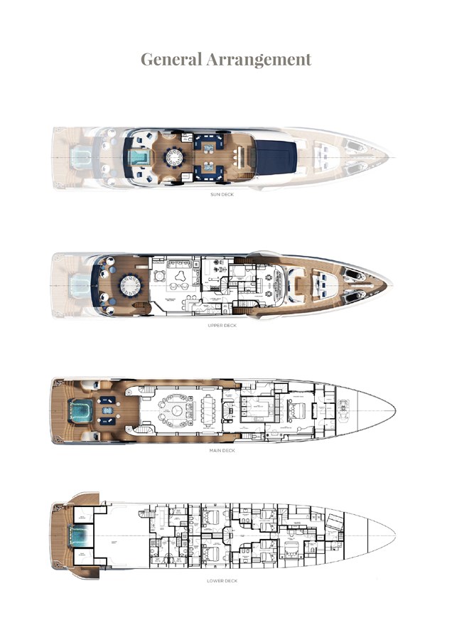 MAJESTY 145 — 2028 Majesty — Genel yerleşim planı 1