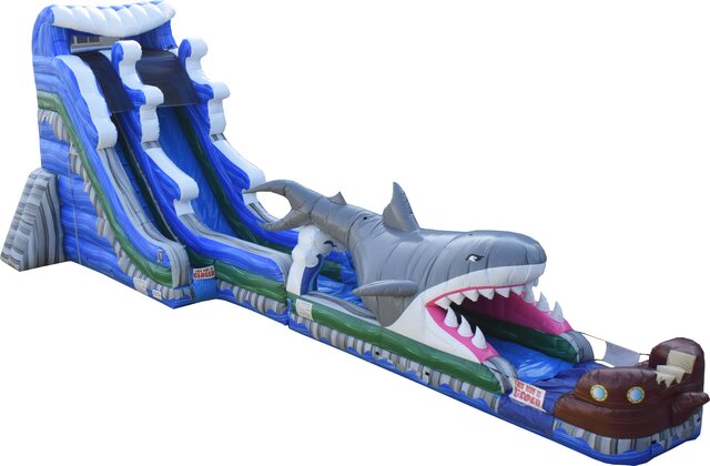 Inflatable pool with water slide rental Lutz FL