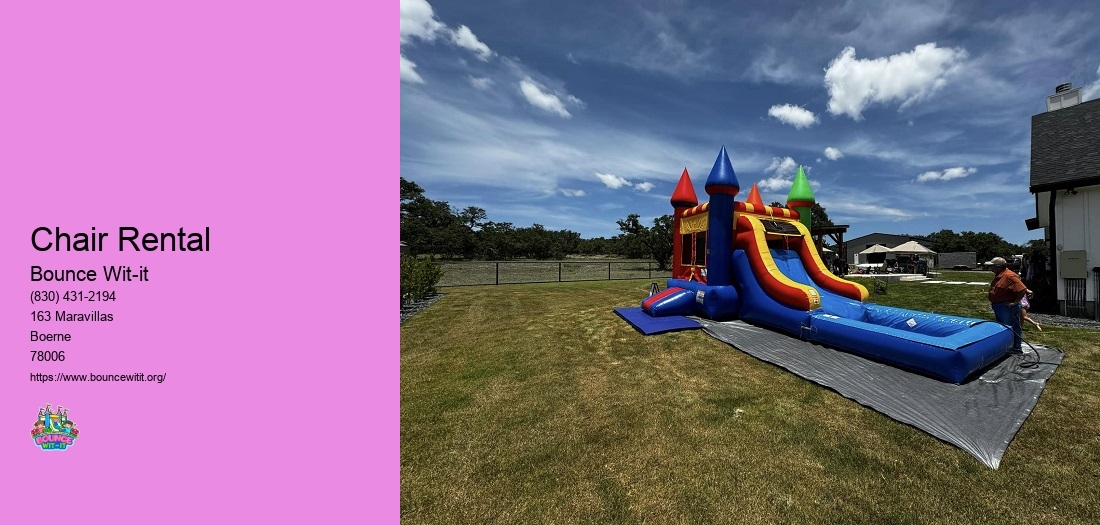 Chair Rental Bounce Wit-it Chair Rental