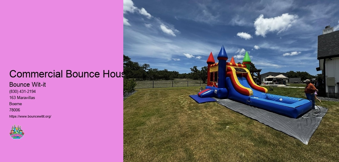 Commercial Bounce House Bounce Wit-it Commercial Bounce House