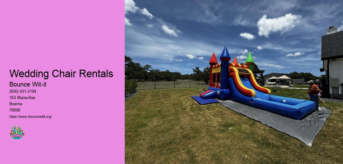 Wedding Chair Rentals