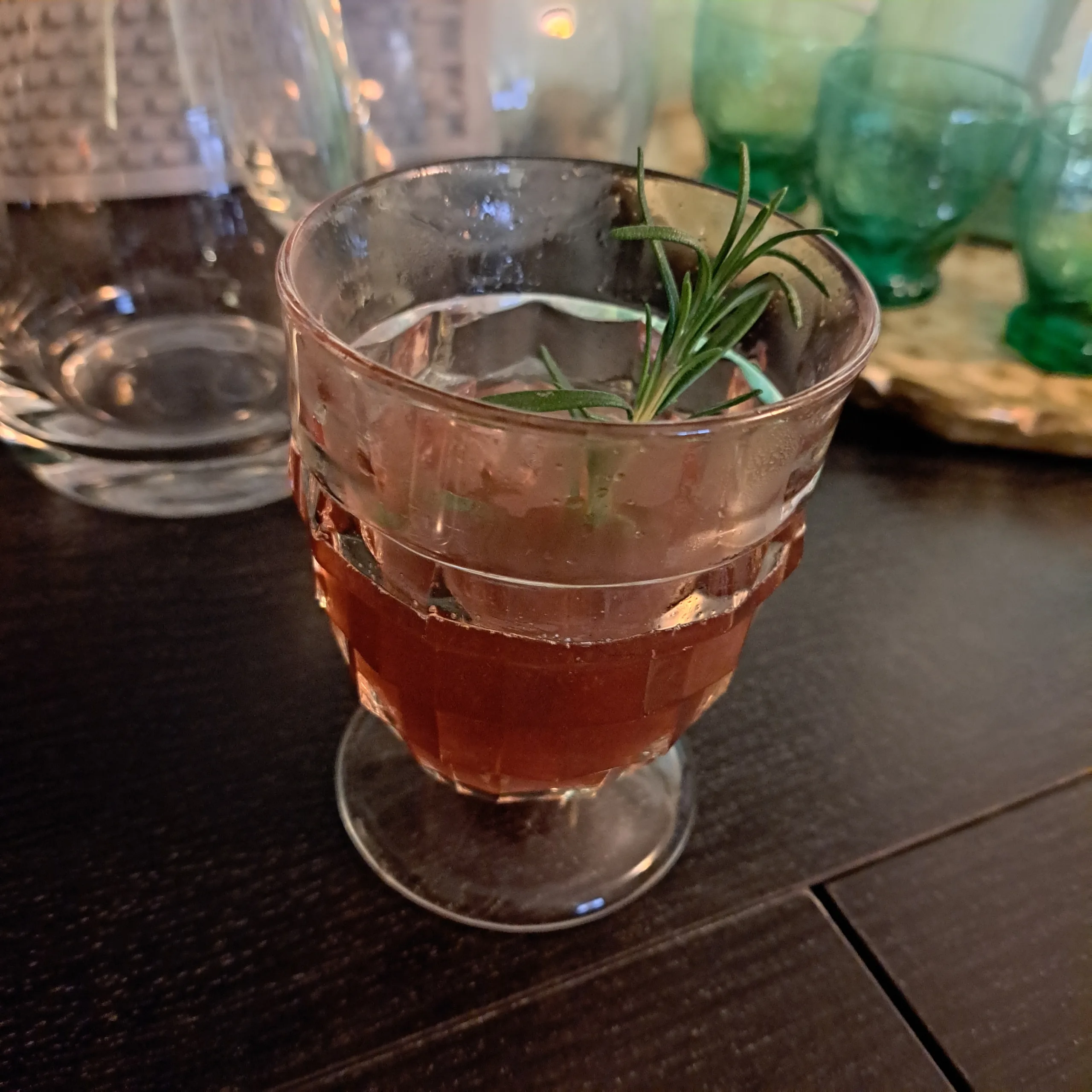 The Smokin’ Blackberry Old Fashioned