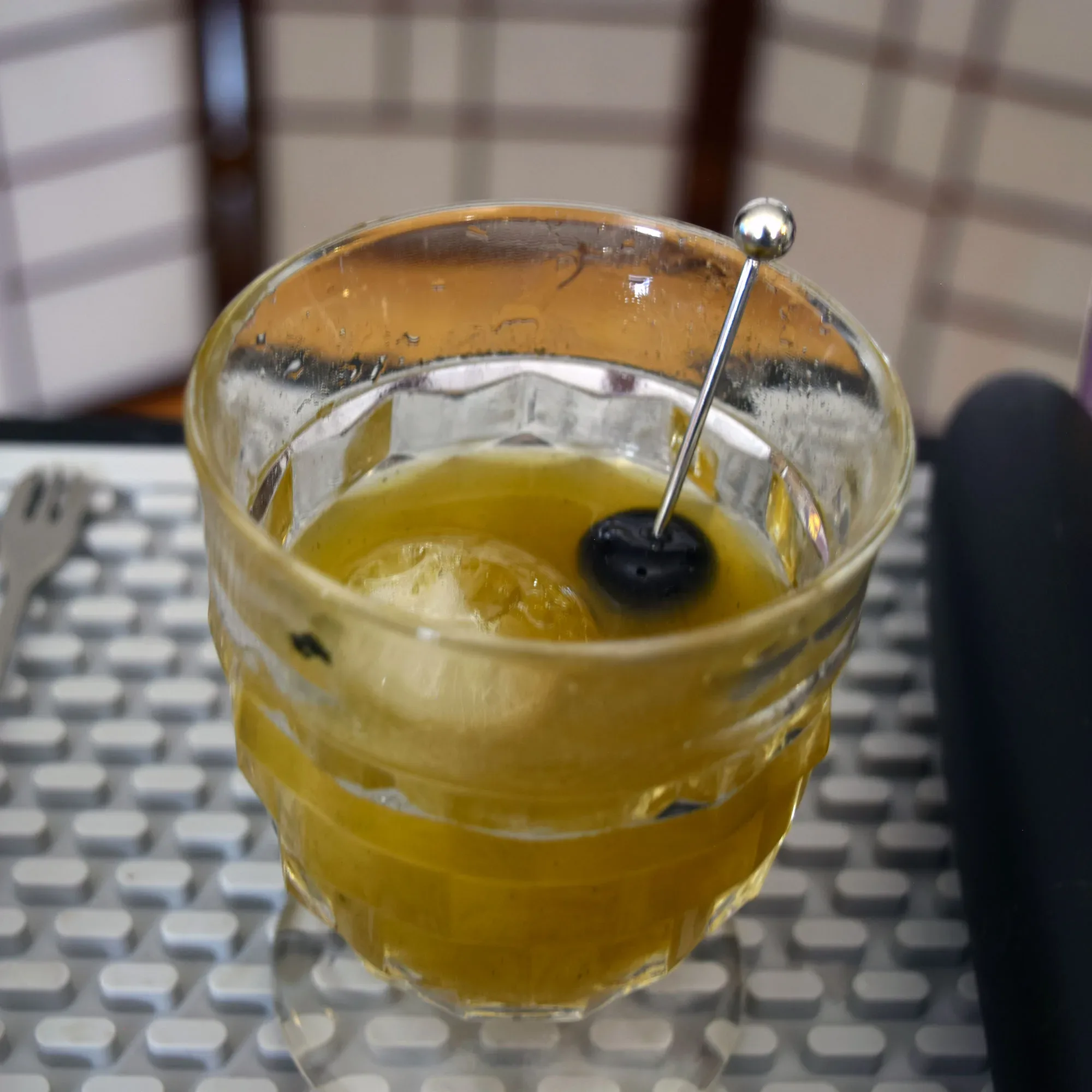 The Peach Thyme Old Fashioned