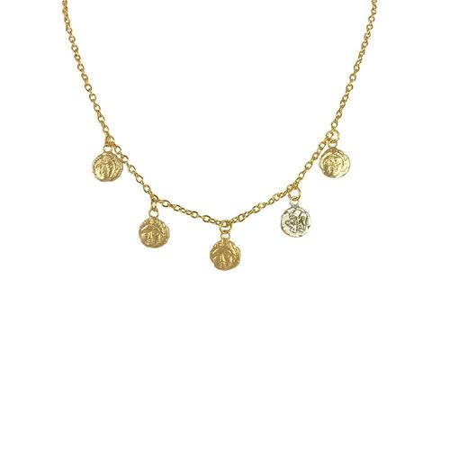 Multi Coin Necklace Gold Shop, 56% OFF 