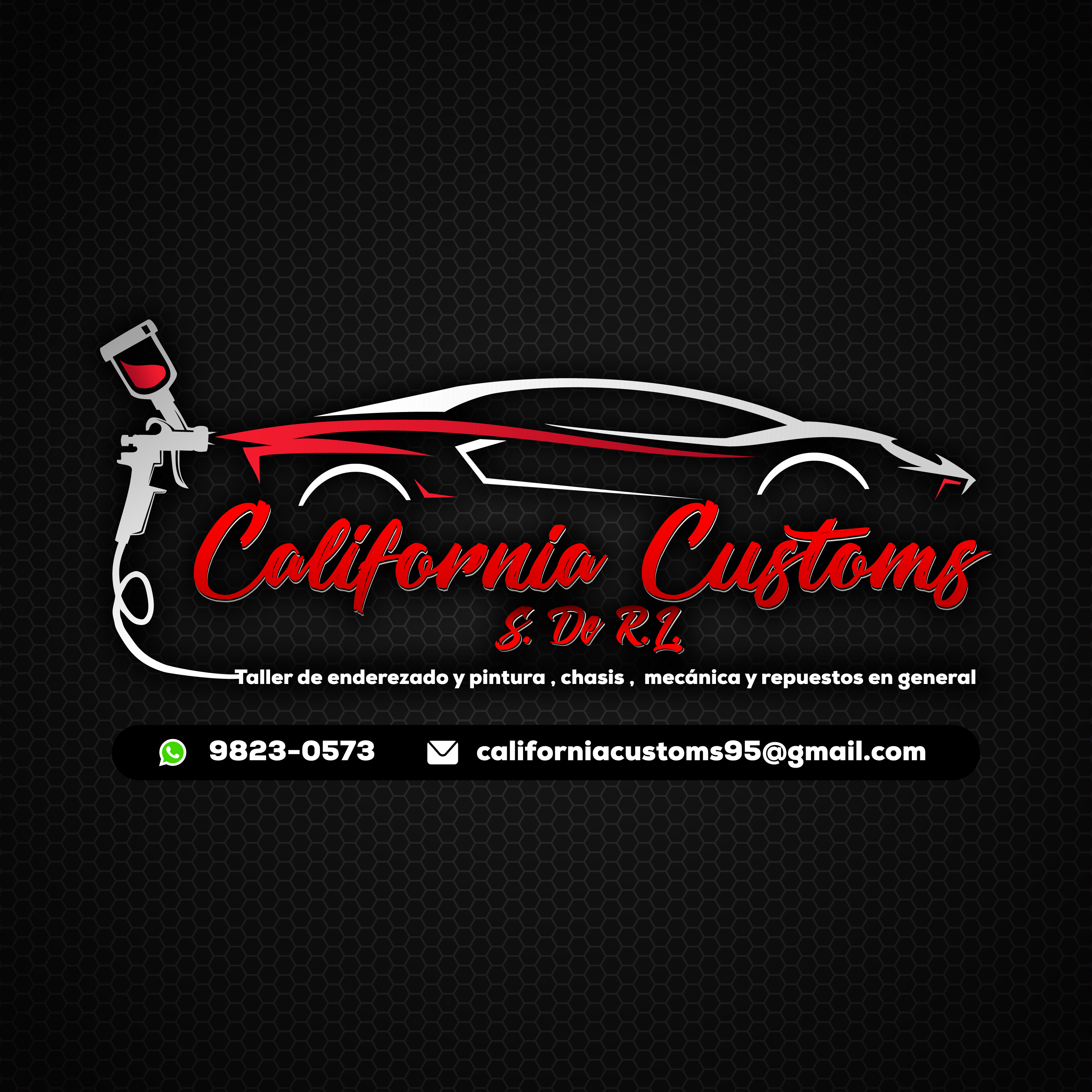 Logo de CALIFORNIA CUSTOMS S. DE R.L.