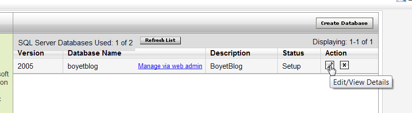 Backing up SQL Server database with GoDaddy : Algorithms for the masses ...