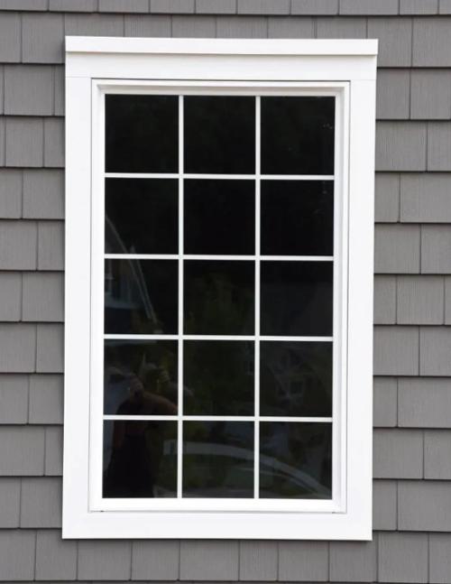 Single Window Casing WINDOW CASING WITH J-CHANNEL (AZM-7968) - WHITE