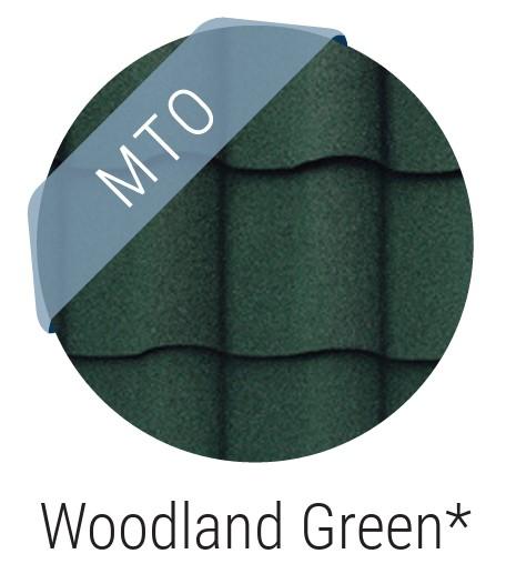 TILE END CAP - WOODLAND GREEN