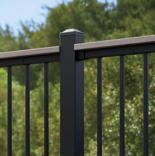 FULTON RAIL DRINK RAIL KIT - BLACK