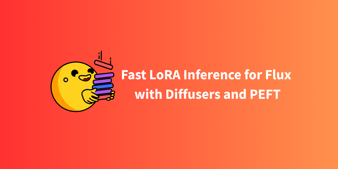 Fast LoRA inference for Flux with Diffusers and PEFT