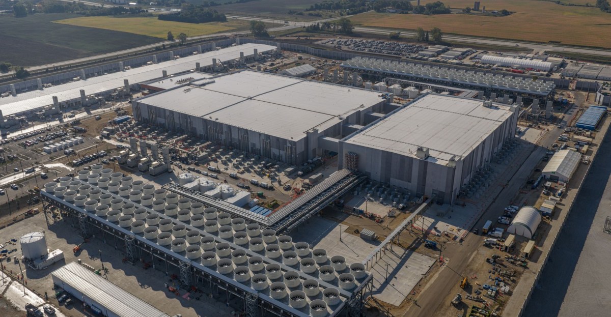 Microsoft’s Fairwater AI data center in Wisconsin.