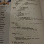 Vocab List 1