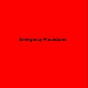 TBM 960 EMERGENCY MEMORY ITEMS