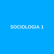 SOCIOLOGIA 1
