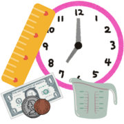 T | Math: Money, Time, Measurement, & Vocab