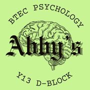 ABBY Y13 BTEC D-BLOCK