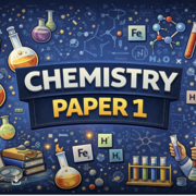 Chemistry paper 1