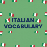 Italian Class 800 words (Vocabulary)